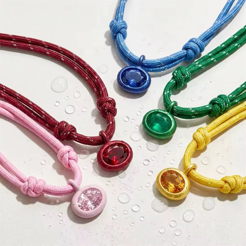 Bonbon lace necklaces